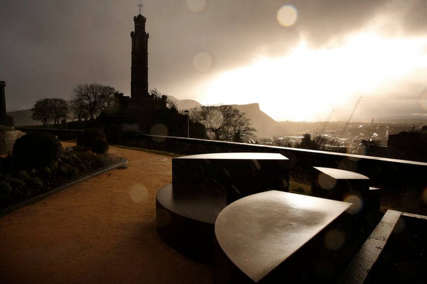 Enlightenment … the view across Edinburgh from Calton Hill.