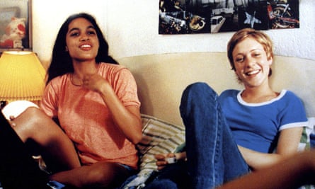 ‘I was obsessed’ … Rosario Dawson and Chloë Sevigny in Korine’s screenwriting debut, Kids.