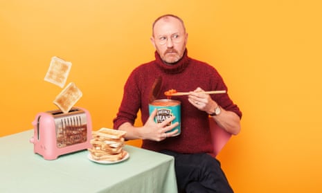 Mark Gatiss photographed for Life On A Plate Grooming: Charley McEwen at Frank Agency OFM January 2023 Observer Food Monthly