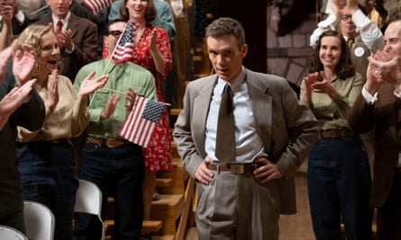 Cillian Murphy as Oppenheimer.