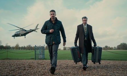 Theo James as Eddie Halstead in The Gentleman.