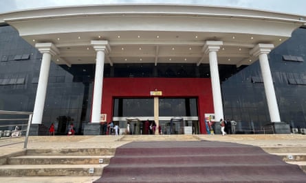 The entrance to Dunamis International Gospel Centre in Abuja.