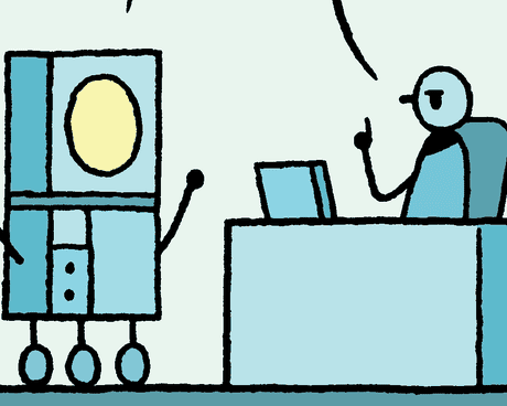 Tom Gauld on AI at work – cartoon