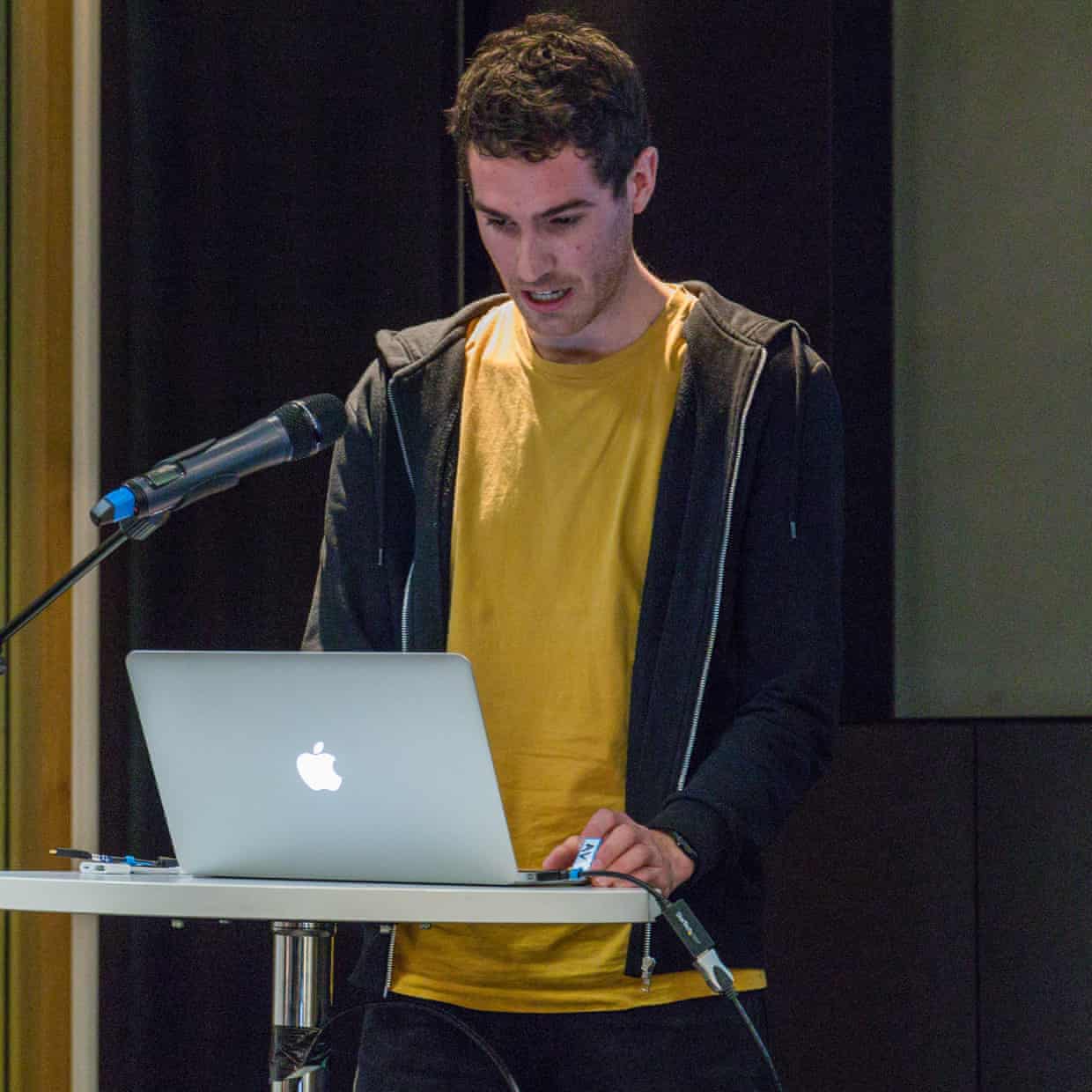 Calum Campbell at Guardian HackDay 2017