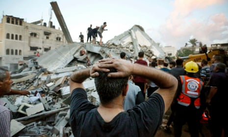US-led diplomatic effort fails to ease Palestinians' plight in Gaza |  Israel-Hamas war | The Guardian