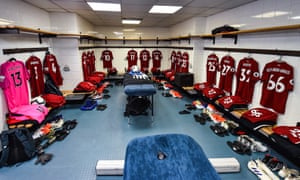 Liverpool dressing-room