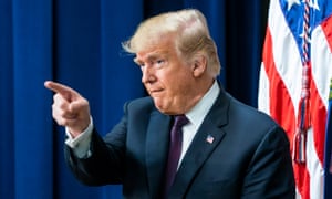 US President Donald J. Trump speaks in the Eisenhower Executive Office Building in Washington, DC, USA, 15 November 2018.