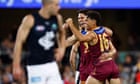 Brisbane present their greatest aspect as they slice and cube approach into AFL grand last | Jonathan Horn