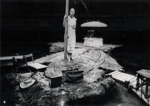 Vanessa Redgrave as Ellida in Ibsen’s The Lady from the Sea at the Royal Exchange in 1978, designed by Laurie Dennett and directed by Michael Elliott.