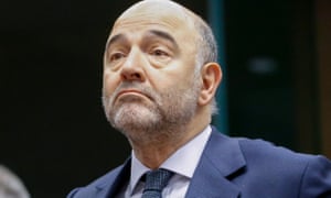 Economics commissioner Pierre Moscovici