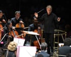 Juilliard Orch/Royal Academy Symphony Orch / Salonen/Frang review – student players let rip, eventually