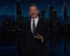 Jimmy Kimmel on Trump’s AI-generated social media content: ‘I guess maybe he’s bored?’