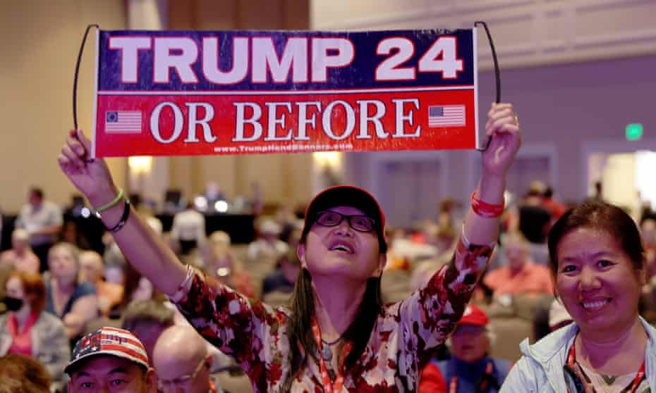 Attendees at CPAC in Orlando this week. ORLANDO, FLORIDA - FEBRUARY 24: People attend the Conservative Political Action Conference (CPAC) at The Rosen Shingle Creek on February 24, 2022 in Orlando, Florida. CPAC, which began in 1974, is an annual political conference attended by conservative activists and elected officials. (Photo by Joe Raedle/Getty Images)