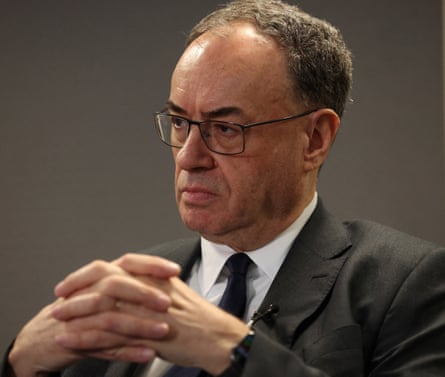 Andrew Bailey deep in thought