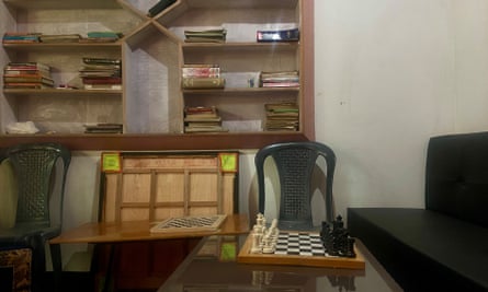 The residential home in Srinagar with boardgames and books