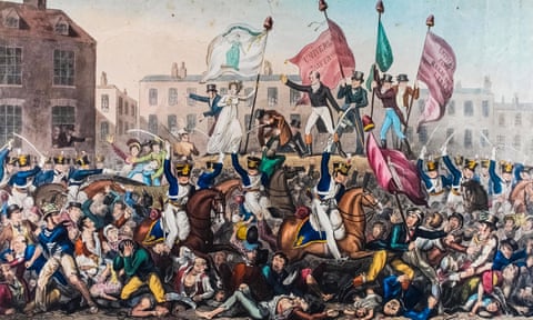 The Peterloo Massacre published by Richard Carlile in 1819.