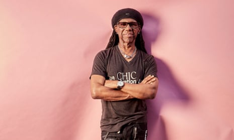Nile Rodgers at the Serpentine.