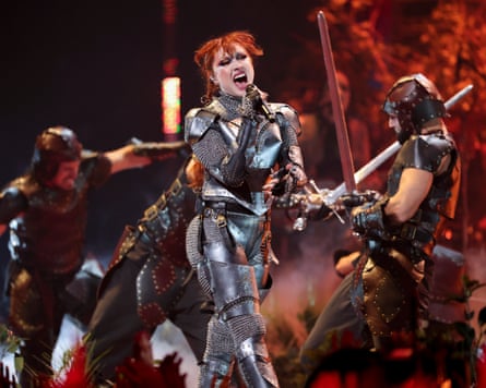 Chappell Roan performs onstage at the MTV Video Music Awards in New York, 11 September 2024.