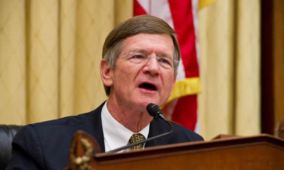 Lamar Smith (R-TX), Chairman of the Science, Space, and Technology Committee at which John Christy’s misleading chart was recently presented.