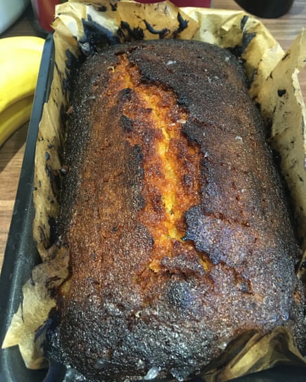 Mary's lemon drizzle loaf.