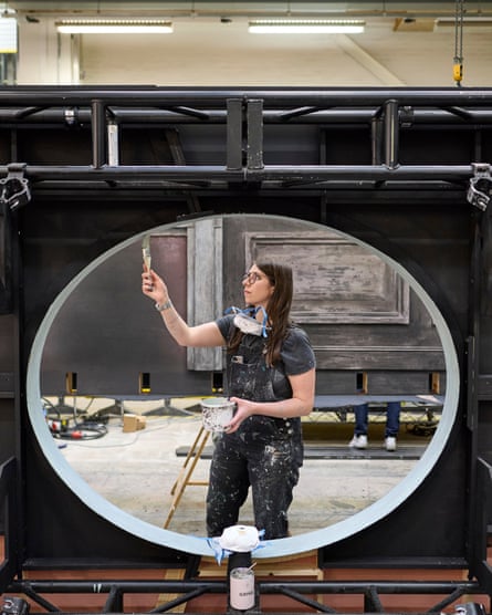 Set building for The Authenticator