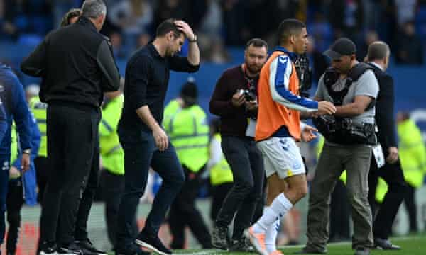 Frank Lampard heartbroken after Everton loss to Brentford
