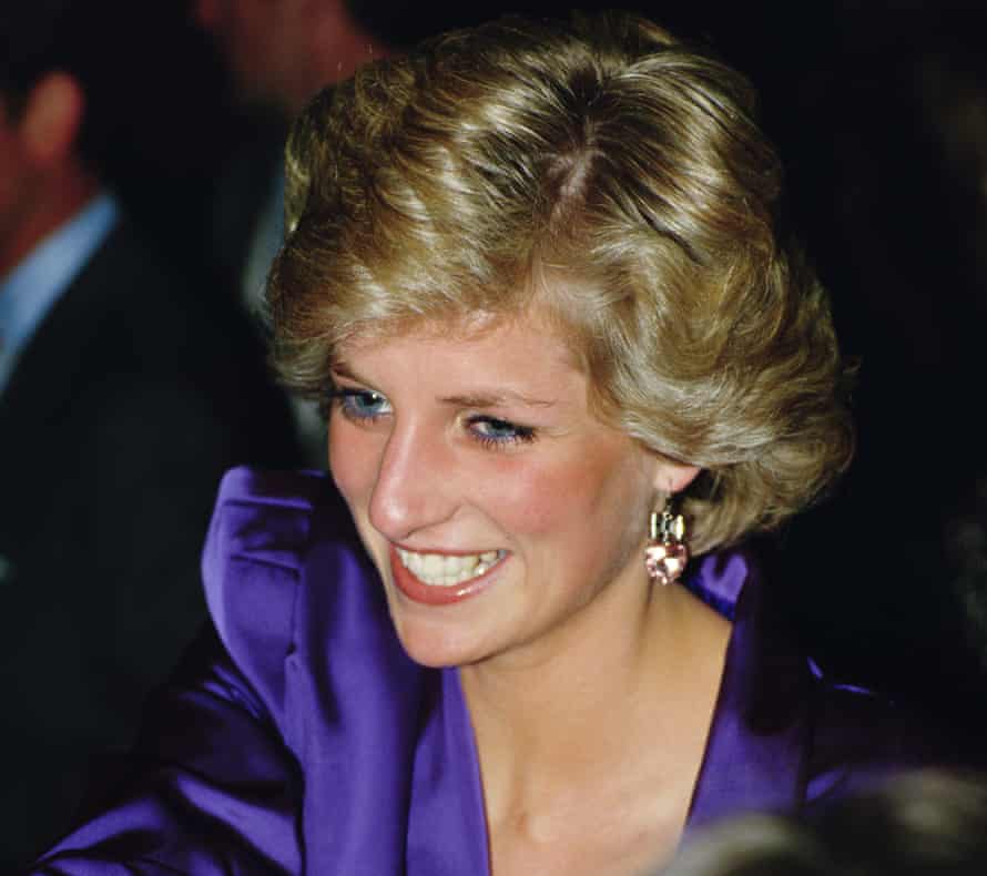 Princess Diana at the Rocking With the Royals concert at the Melbourne Concert Hall on 4 November 1985.