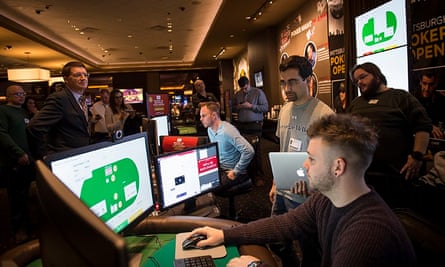 The Brains vs AI competition at the Rivers Casino in Pittsburgh