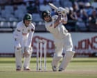 Australia reach 330-4, one run ahead of South Africa on the second day of the third men’s Test – as it happened