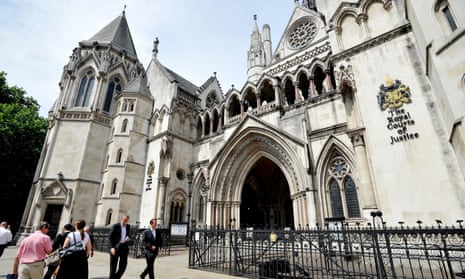 The Royal Courts of Justice, in the Strand, central London