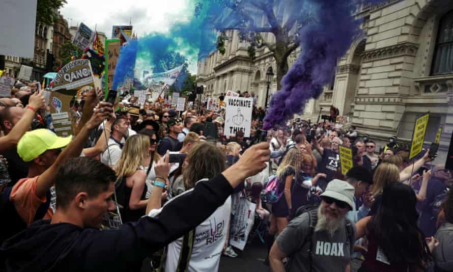 Vaccine hesitancy wanes despite thousands joining ‘Freedom March’ Vaccine hesitancy wanes despite thousands joining ‘Freedom March’