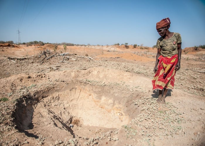 Lives devastated as El Niño drives drought in Mozambique – in pictures | Food security | The Guardian