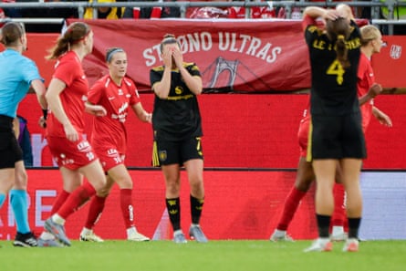 Manchester United respond to different missed chance successful their Champions League qualifier successful Norway against Brann.