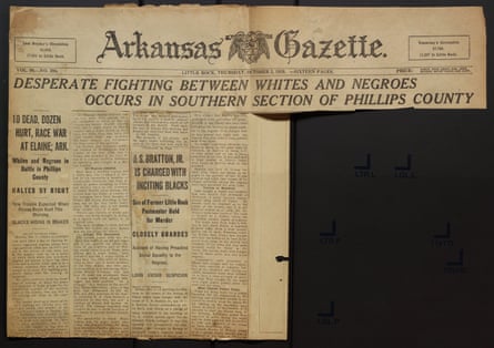 The 2 October 1919 front page of the Arkansas Gazette.