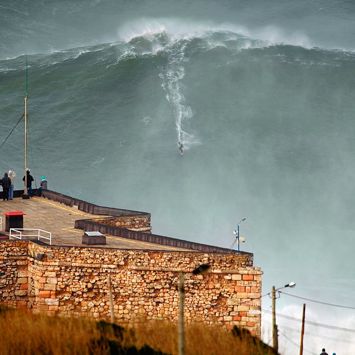Garrett Mcnamara Surfs Big Mama Nazare Portugal 13 Art And Design The Guardian