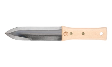 Japanese weeding trowel knife