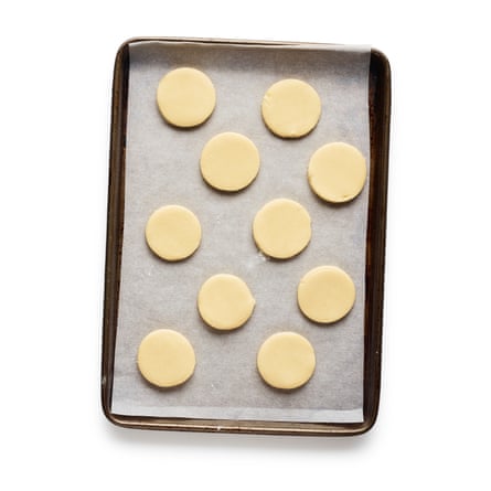 Felicity Cloake’s shortbread. Chill to firm up