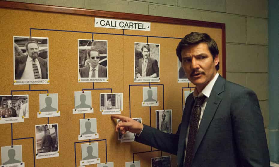 Pedro Pascal in Netflix’s Narcos.