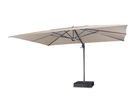 Large Free Arm Garden Parasol