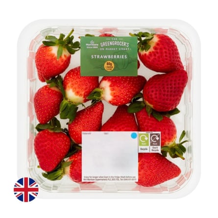 Morrisons British Strawberries 350g