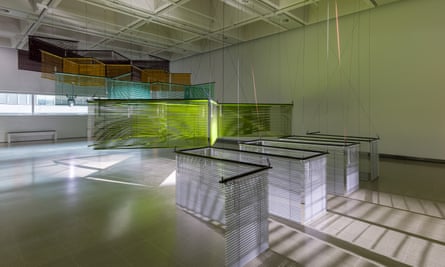Blinds alley … Star-Crossed Rendezvous after Yun, 2024, at Haegue Yang: Leap Year.