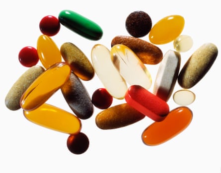 Various supplement pills