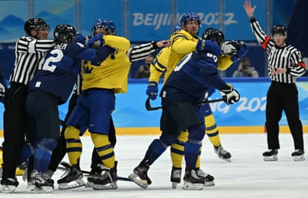 Tensions run high in the derby between Scandinavian rivals Sweden and Finland.