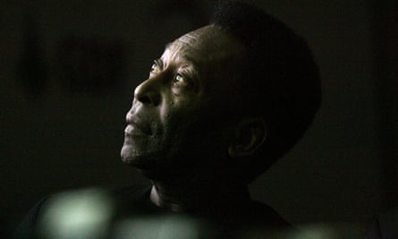 Pelé at an exhibition in Brasilia in 2008 to mark the 50th anniversary of his debut in the World Cup finals.