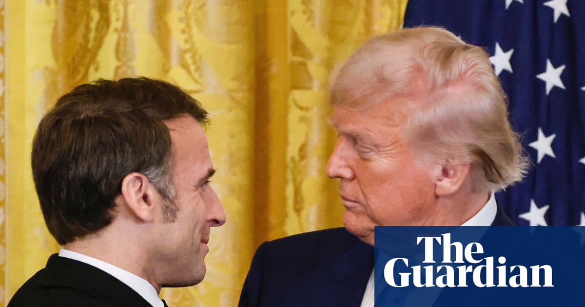 Macron calls on EU to ‘defend European interests resolutely’ from Trump tariffs | Trump tariffs Macron calls on EU to ‘defend European interests resolutely’ from Trump tariffs | Trump tariffs