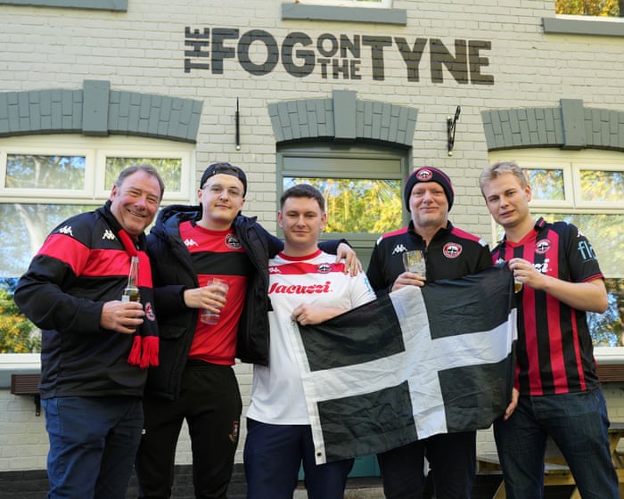 Tyne and weary: Truro City’s 914-mile round trip makes English football history