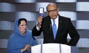 The Khans at the Democratic national convention.