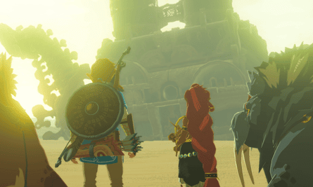 A Lenda de Zelda: Breath of the Wild.