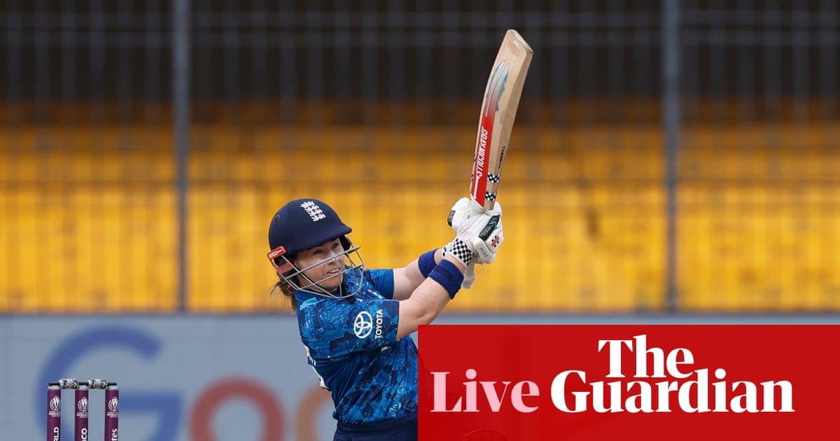 Australia v England: Women’s Cricket World Cup – live