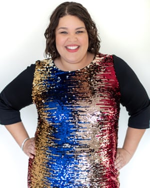 Britney Young, who plays Carmen ‘Machu Picchu’ Wade in Glow.